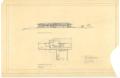 Technical Drawing: Barnett Residence, Abilene, Texas: Floor Plan and Elevation Proposal