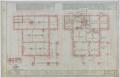 Technical Drawing: Wade Residence, Stamford, Texas: Floor Plans