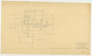 Primary view of object titled 'Aycock Residence, Sweetwater, Texas: Basement Plan'.