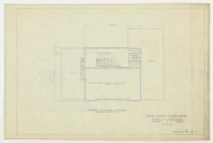 Primary view of object titled 'Coke County Courthouse: Third Floor Plan'.