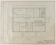 Technical Drawing: Reagan County Courthouse: First Level Floor Plan