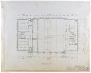 Primary view of object titled 'Mitchell County Courthouse: Third Floor Layout'.