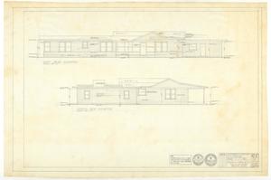 Primary view of object titled 'Gooch Residence Alterations, Abilene, Texas: Elevations'.