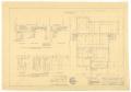 Technical Drawing: Chappell Duplex, Abilene, Texas: Foundation Plan and Details