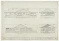 Technical Drawing: Carswell Residence, Abilene, Texas: Elevations
