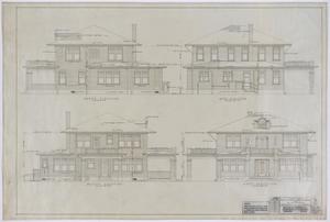 Primary view of Manley Residence, Abilene, Texas: Elevations