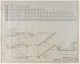 Technical Drawing: Reagan County Courthouse: Stair Details