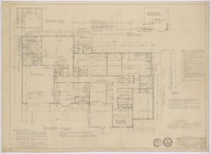 Primary view of object titled 'Davis Residence Remodel, Abilene, Texas: Floor Plan'.