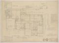 Technical Drawing: Davis Residence Remodel, Abilene, Texas: Floor Plan