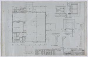 Primary view of object titled 'Taylor County Jail, Abilene, Texas: Basement Plan'.