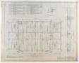 Technical Drawing: Mitchell County Courthouse: Third Floor Framing Plan