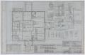 Technical Drawing: Taylor County Jail, Abilene, Texas: First Floor Layout and Details