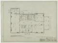 Technical Drawing: Abilene State Hospital Dormitory, Abilene, Texas: First Floor Mechani…