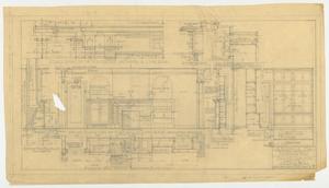 Primary view of object titled 'Aycock Residence, Sweetwater, Texas: Interior Elevations and Details'.