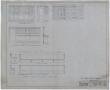 Technical Drawing: Mitchell County Courthouse: Courtroom Details