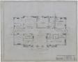 Technical Drawing: Mitchell County Courthouse: First Floor Mechanical Plan