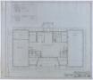 Technical Drawing: State Epileptic Colony Dormitory, Abilene, Texas: First Floor