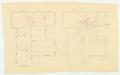 Technical Drawing: Snodgrass Residence, Midland, Texas: Blank Floor Plans