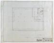 Technical Drawing: Reagan County Courthouse: Basement Plan