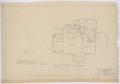 Technical Drawing: McDaniel Residence Alterations, Abilene, Texas: First Floor Plan