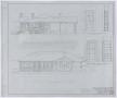 Technical Drawing: Goodloe Residence, Abilene, Texas: Elevations and Details
