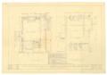 Technical Drawing: Alexander Residence Addition, Abilene, Texas: Floor Plan and Foundati…