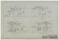 Technical Drawing: Bryant Residence, Midland, Texas: Elevations