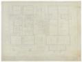 Thumbnail image of item number 2 in: 'Behrens Residence, Abilene, Texas: Foundation and Floor Plans'.