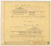 Technical Drawing: Fuller Residence, Snyder, Texas: Side Elevations
