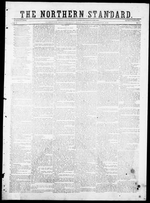 Primary view of The Northern Standard. (Clarksville, Tex.), Vol. 8, No. 5, Ed. 1, Saturday, September 28, 1850