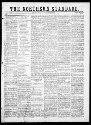 Primary view of object titled 'The Northern Standard. (Clarksville, Tex.), Vol. 8, No. 33, Ed. 1, Saturday, April 19, 1851'.