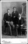 Photograph: [Albert Peyton George and two unidentified men wearing dark suits]