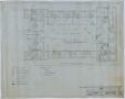 Primary view of Central Christian Church, Stamford, Texas: Ground Floor Utility Plan