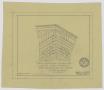 Technical Drawing: Baptist Church, Sterling City, Texas: Cornice Detail