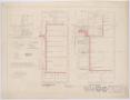 Technical Drawing: First Baptist Church Addition, Rule, Texas: Heating and Plumbing Deta…