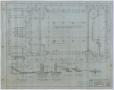 Technical Drawing: Central Christian Church, Stamford, Texas: Foundation Plan