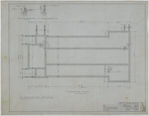 Primary view of object titled 'First Methodist Church, McCaulley, Texas: Foundation Plan'.