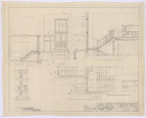 Primary view of object titled 'First Baptist Church Educational Building: Details'.