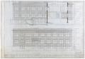 Technical Drawing: Sanitarium Building Additions, Stamford, Texas: East Elevation