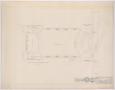 Thumbnail image of item number 1 in: 'First Baptist Church Addition, Rule, Texas: Existing Building Floor Plan'.