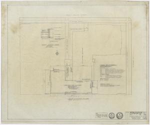 Primary view of object titled 'First Baptist Church Educational Building Additions: Plot and Roof Plan'.