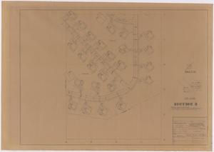 Primary view of object titled 'Bryan Air Force Base Housing: Plot Plan - Section 3'.