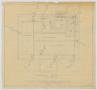 Technical Drawing: Sanitarium Building, Lamesa, Texas: Basement Plan