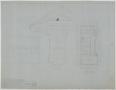 Thumbnail image of item number 2 in: 'First Methodist Church, McCaulley, Texas: Roof Plan,, Second Floor Plan, and Stair Diagram'.