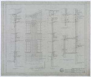 Primary view of object titled 'Hendrick Home for Children, Abilene, Texas: Dormitory and Auditorium Section Plans'.