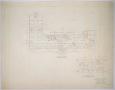 Technical Drawing: Haskell County Hospital Alterations, Haskell, Texas: Existing Floor P…