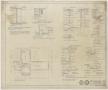 Technical Drawing: Hospital Building, Spur, Texas: Roof Plan