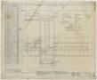Technical Drawing: Hospital Building, Spur, Texas: Beam and Footing Plan