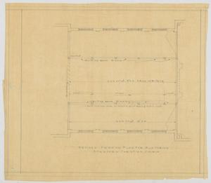 Primary view of object titled 'Central Christian Church, Stamford, Texas: Revised Framing Plan'.
