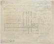 Thumbnail image of item number 2 in: 'Hospital Building, Spur, Texas: Roof Framing Plan'.